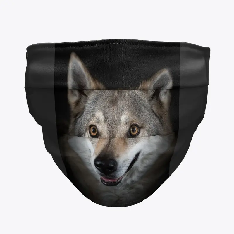 Kumi Wolf Cloth Face Mask